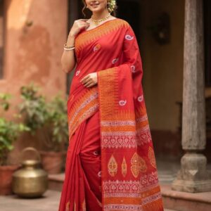 Khadi Suti Sharee with Blouse Piece