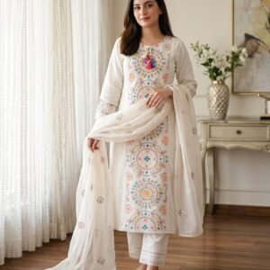 Special Embroidery Three Piece